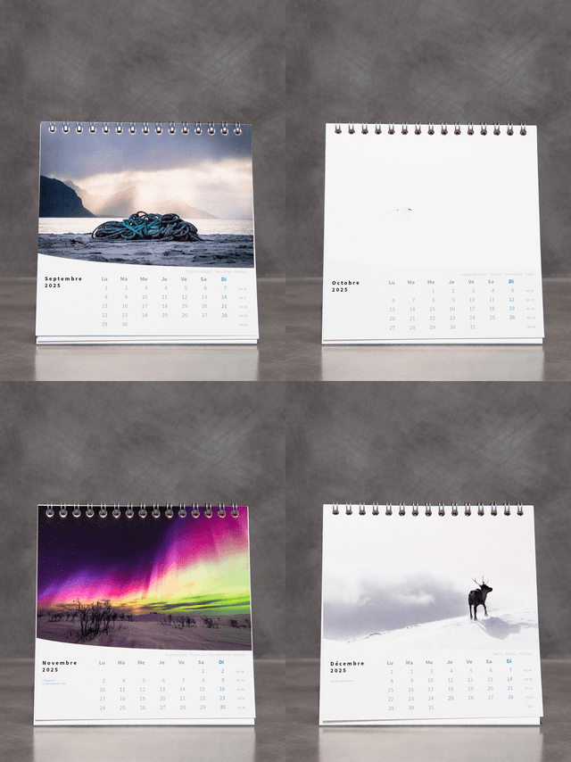 Calendrier chevalet 2025