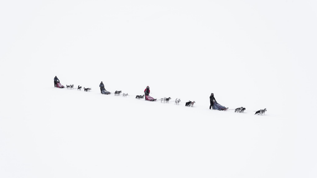 Photo "Le convoi" avec passe-partout